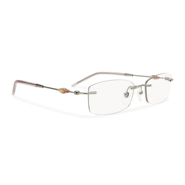 Lisp Optical / Silver Transparent Pink & Blue - Light Lens - Shade Files